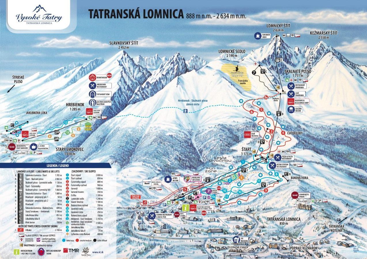 Apartman Tatry Татранська Ломниця Екстер'єр фото